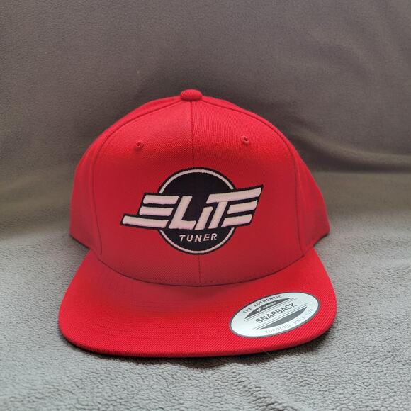 Yupoong Other - ELITE TURNER Hat Cap Red One Size Adjustable Embroidery Custom‎ Car Show Events
